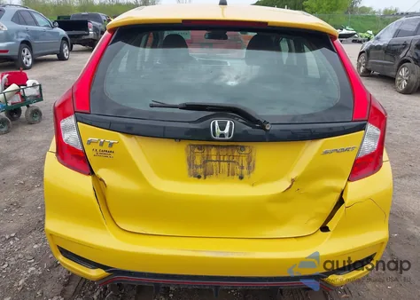 2018 Honda Fit Sport z USA, uszkodzony, nr VIN 3HGGK5H6XJM711509